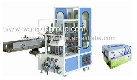 Automachine Face Tissue Carton Box Sealing Machine