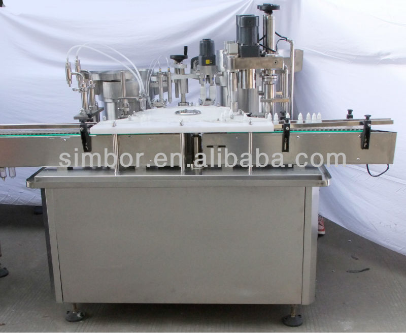 automatic 2in1 plastic bottle eye drop bottling machine