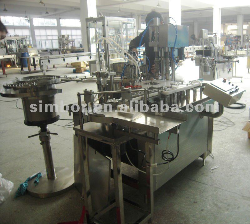 automatic 2in1 plastic bottle eye drop filling capping machine GXY-2 automatic 2in1 plastic bottle eye drop filling capping machine