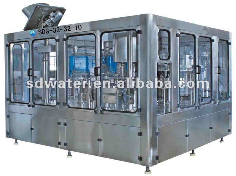 Automatic 3 in 1 monoblock bottled water washing filling capping machine SDF-32-32-10