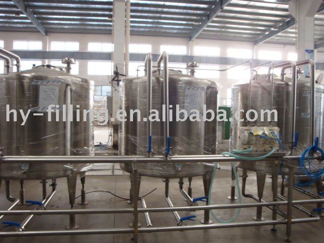 Automatic 3tanks CIP cleaning system