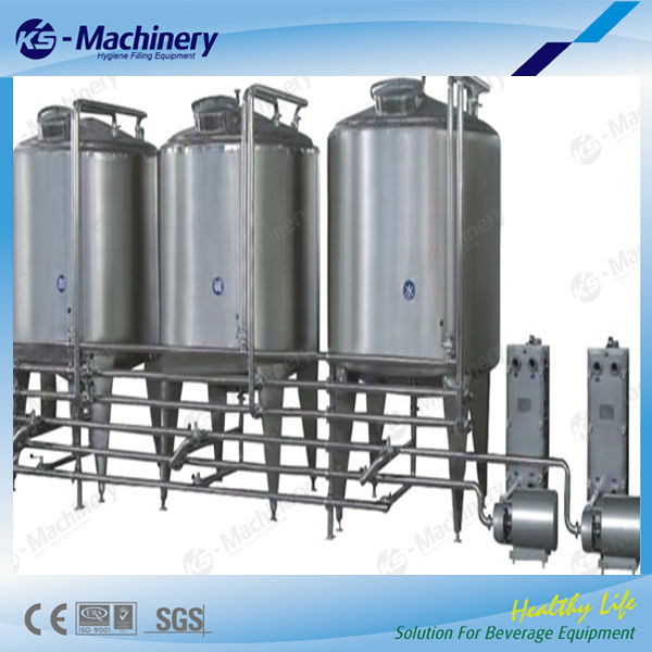 Automatic Beverage Filling Machine Cleaning System