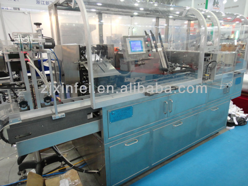 automatic blister carton box packing machine