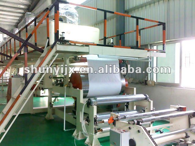 Automatic BOPP,PVC,PE,kraft paper, solar film,coating lamination machine production line for photo paper