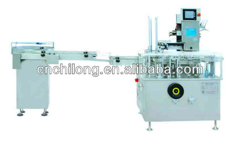 Automatic bottle encasing packing machine