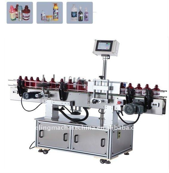 Automatic bottle labeller