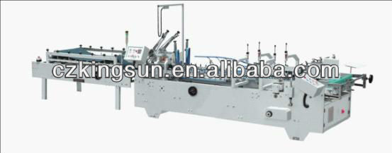 Automatic bottom lock gluing machine