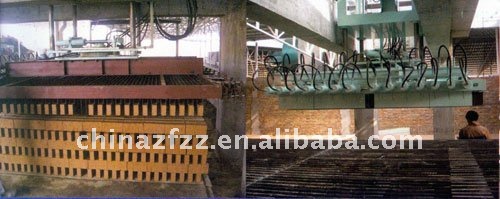 Automatic brick setting machine with good service