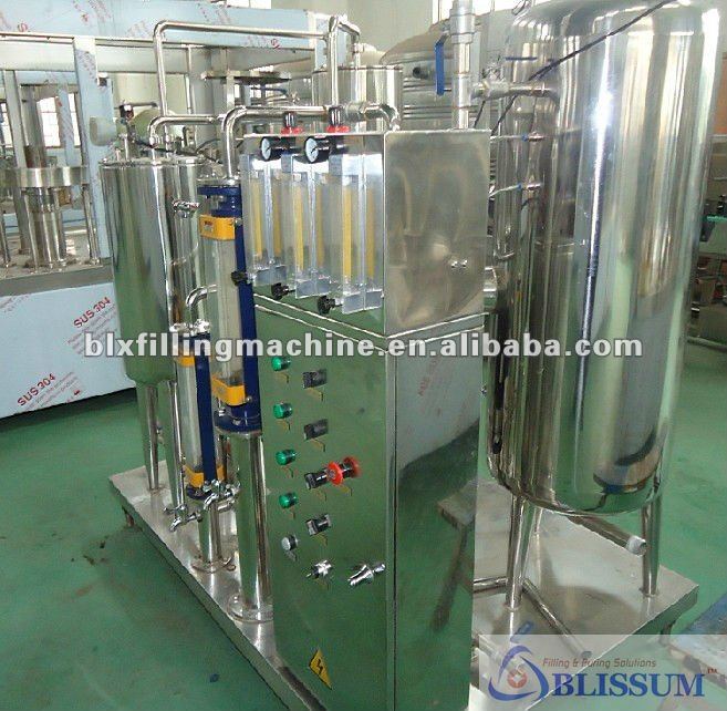 Automatic carbonated soft drink mixing machine QHS-3000