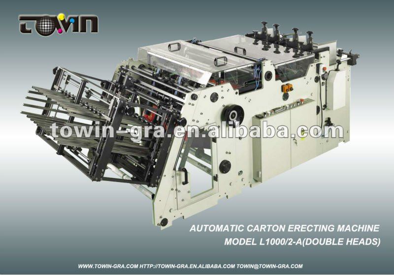 Automatic Carton Erecting Machine Macdonald hambuger box