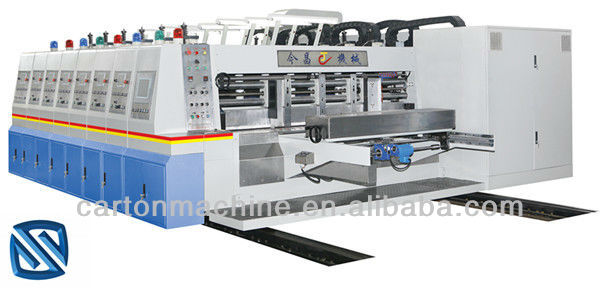Automatic carton printing machinery