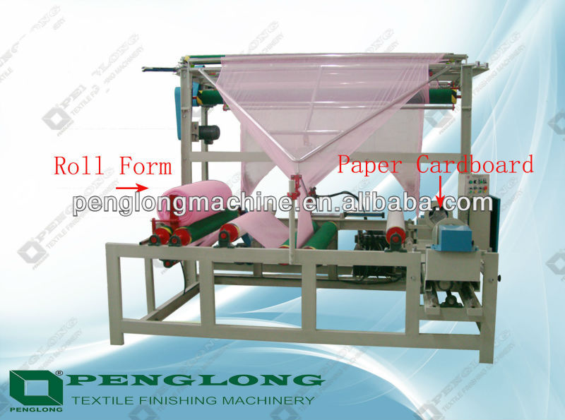 Automatic Cloth Folding and Winding Machine for woven fabric
