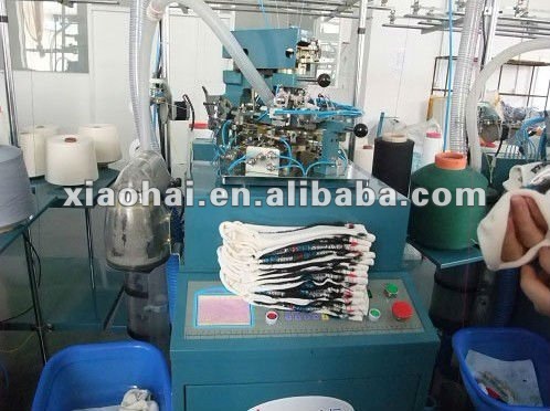 Automatic colorful sock making machine