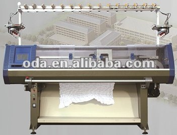 Automatic computer sweater knitting machine