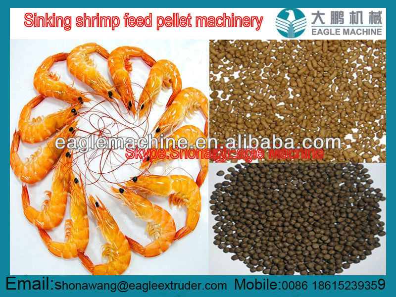 Automatic crayfish food pellet extruder machinery /making equipment / processing line