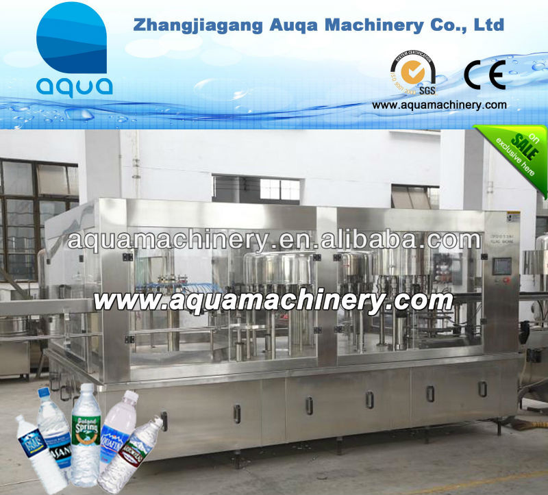 Automatic Drinking Mineral Water Water Bottling Plant