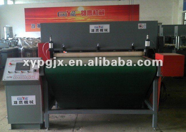 automatic feeding (by conveyor) cnc hydraulic sport products cutting machinery