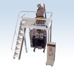 automatic form fill seal machine collar type with two head load cell weigher