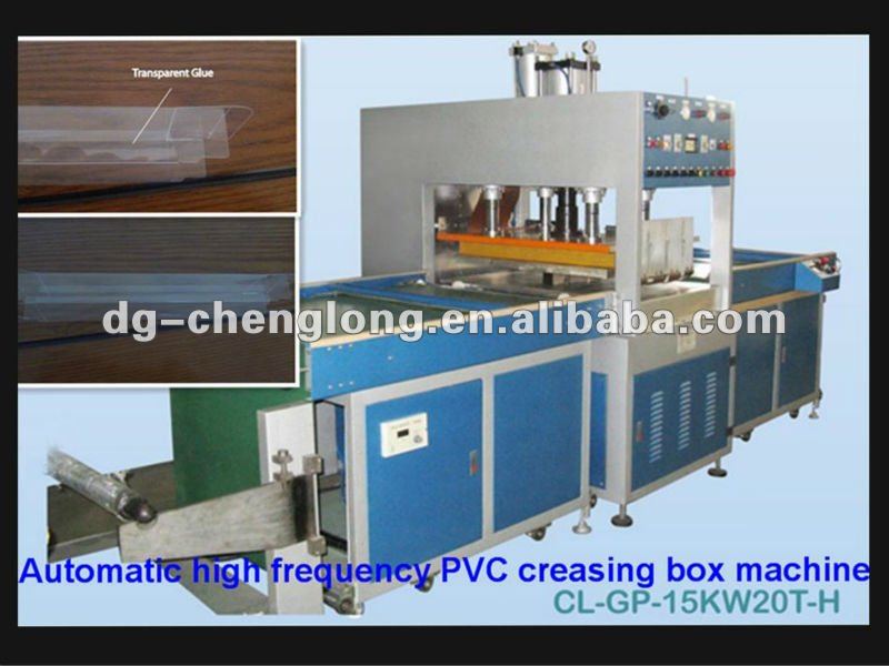 Automatic HF welding machine for PVC box