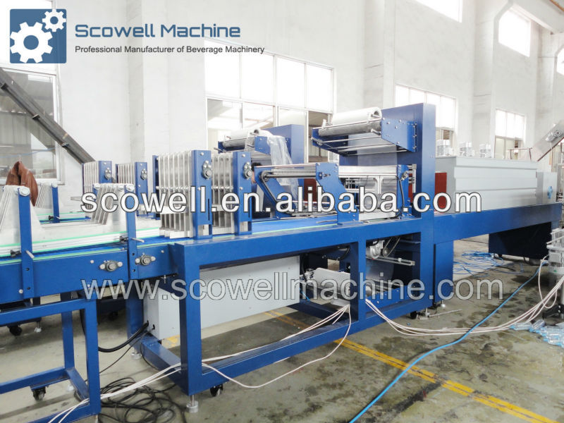 Automatic High Speed Line Type PE Film Shrink Wrapping Machine