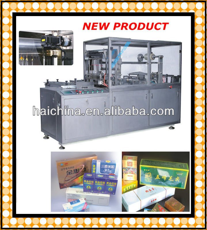 Automatic high speed TMP 300D cellophane machine wtithin easy tear tape