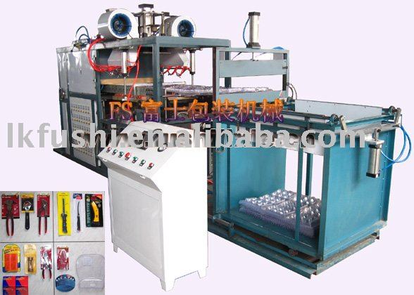 automatic high speed vacuum forming machine
