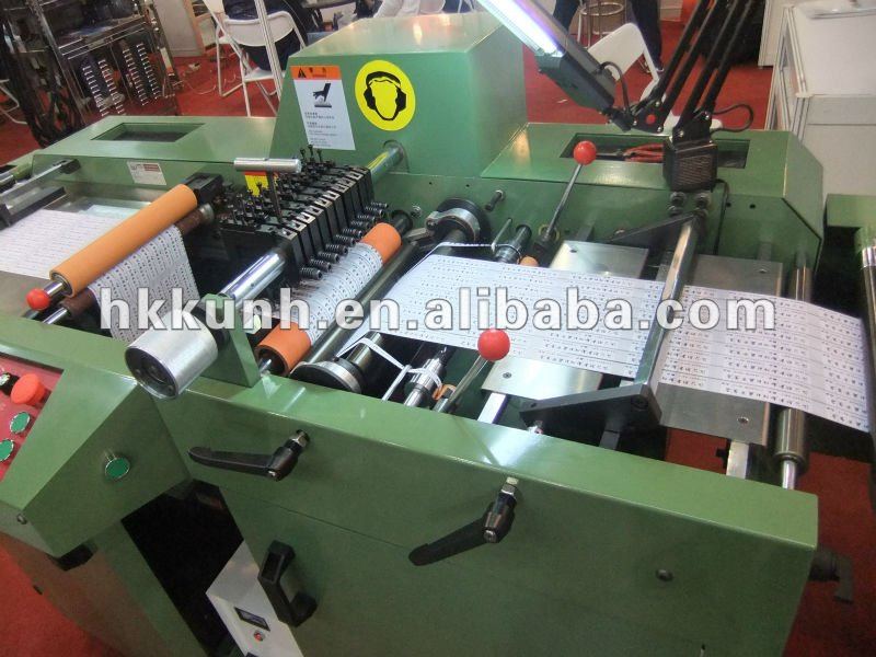Automatic label slitting machine with sealed edge odel Number:KH-FRS2020 Automatic label slitting machine with sealed edge