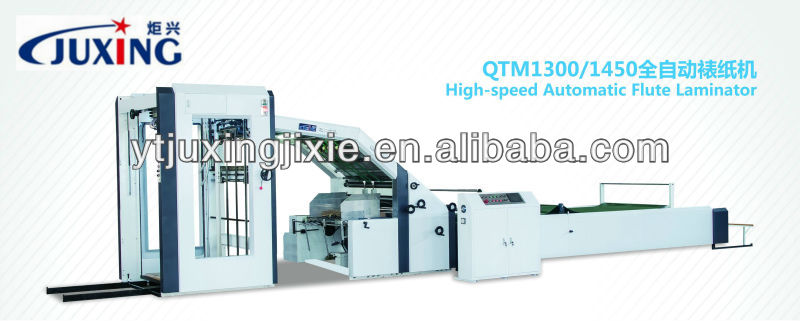 automatic laminating machine for corrugated paper