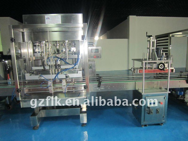 automatic liquid filling and capping machine machine