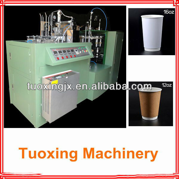 Automatic machine for making disposable cup