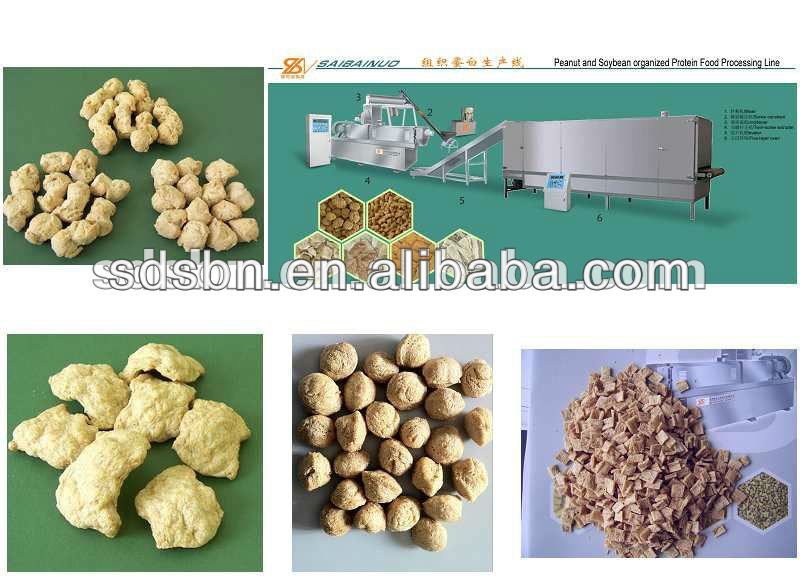 automatic Meat Analog Machine/Equipment/Machinery/processing line/making machine