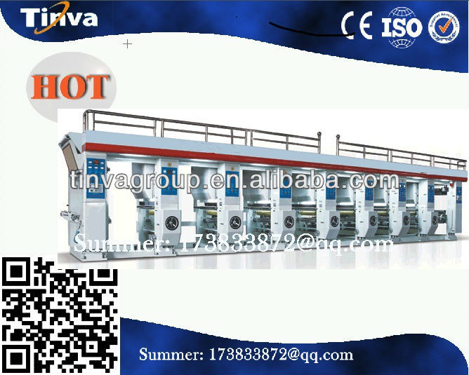 Automatic Middle Speed Economy Rotogravure Printing Machine