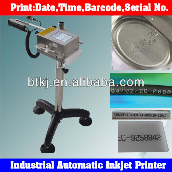Automatic Multifunction Inkjet Coding Machine for Carton,Can,Plastic.Online Inkjet Coding Machine for Sale with Cheap Price