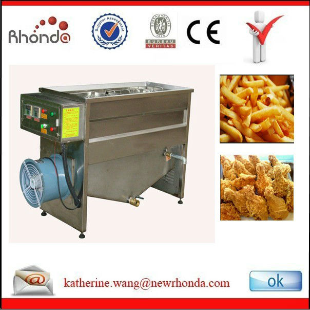 Automatic oil deep fryer with high capacity and low cost