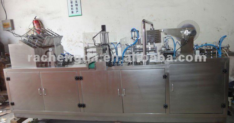 Automatic paper plastic packing machine