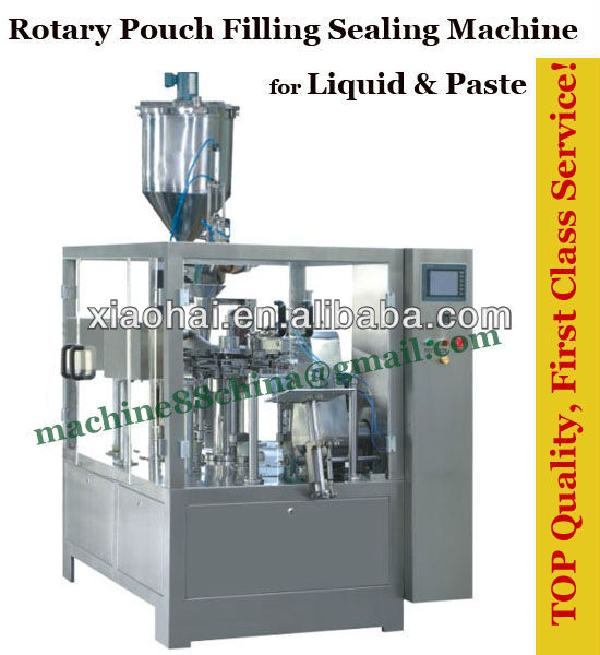 Automatic Paste And Liquid Filling Sealing Machine