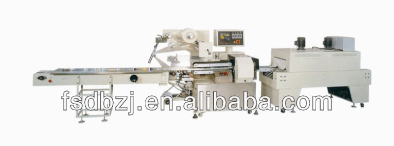 Automatic pillow packaging machinery.