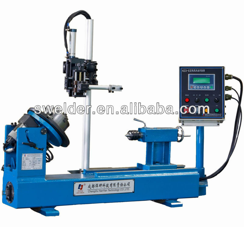 automatic PLC controlled three phase butt welding machine