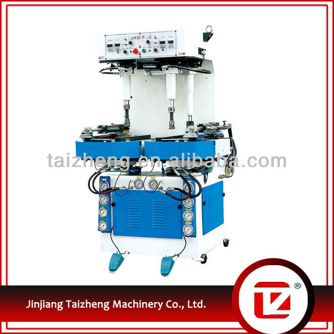 automatic position setting and universal oil hydraulic shoe sole pressing machine