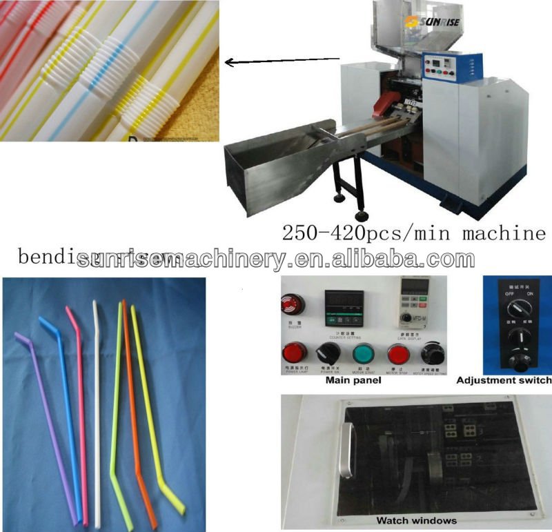 Automatic PP Straw Corrugated machine