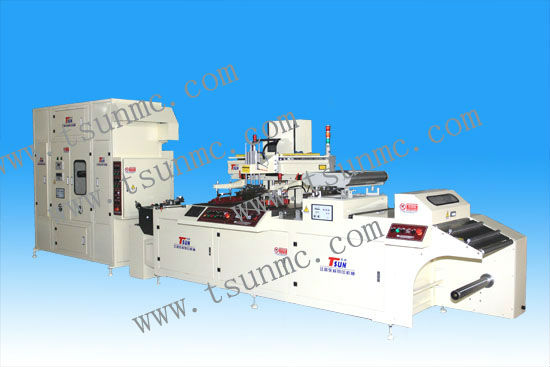 Automatic Precision Roll To Roll handing Silk-screen Printing Machinery