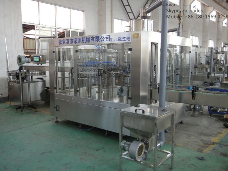 Automatic pure/mineral water bottling plant(CGF24-24-8)