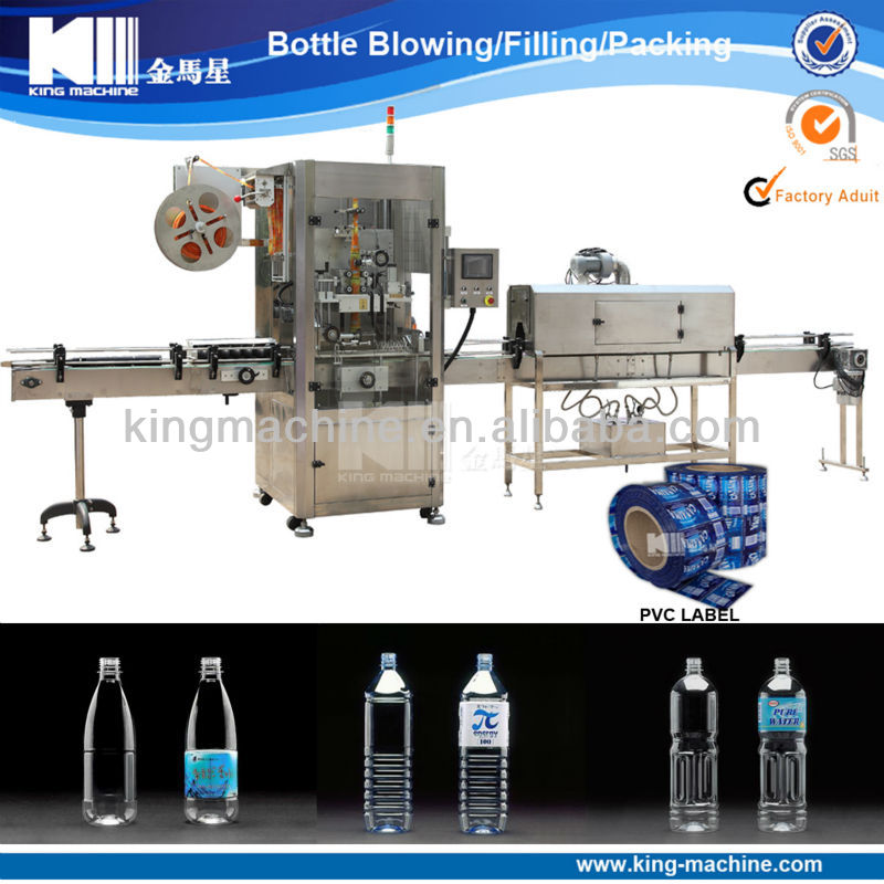 Automatic PVC Heat Shrink Labeling Machine