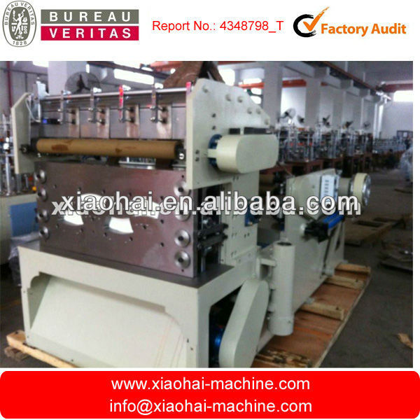 Automatic roll paper die cutting machine