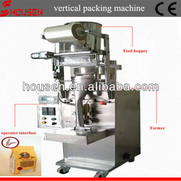 Automatic satchel heat seal packing machine