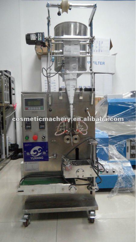 Automatic shampoo sachet filling packing machine