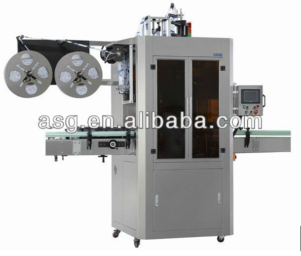 Automatic sleeve shrink labeling machine