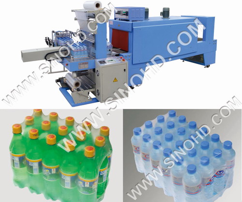 Automatic Sleeve Wrapper Bottle Shrink Wrapper Bottle Shrink Packer