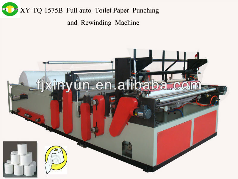 Automatic Small Toilet Paper Roll Making Machine