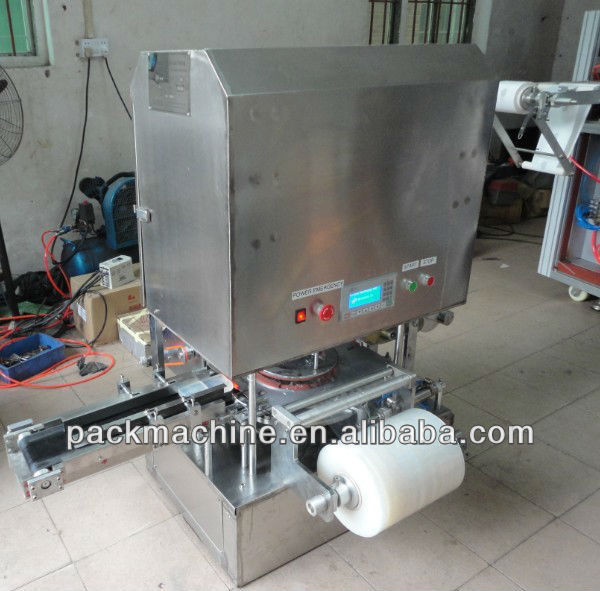 Automatic soap Stretch wrapper/PLC controller/stainless steel cover